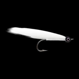 White Bucktail Streamer
