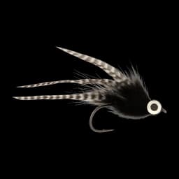 Black Articulated Hucho Streamer
