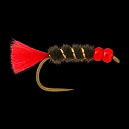 Red Wool Tag Mullet Bach