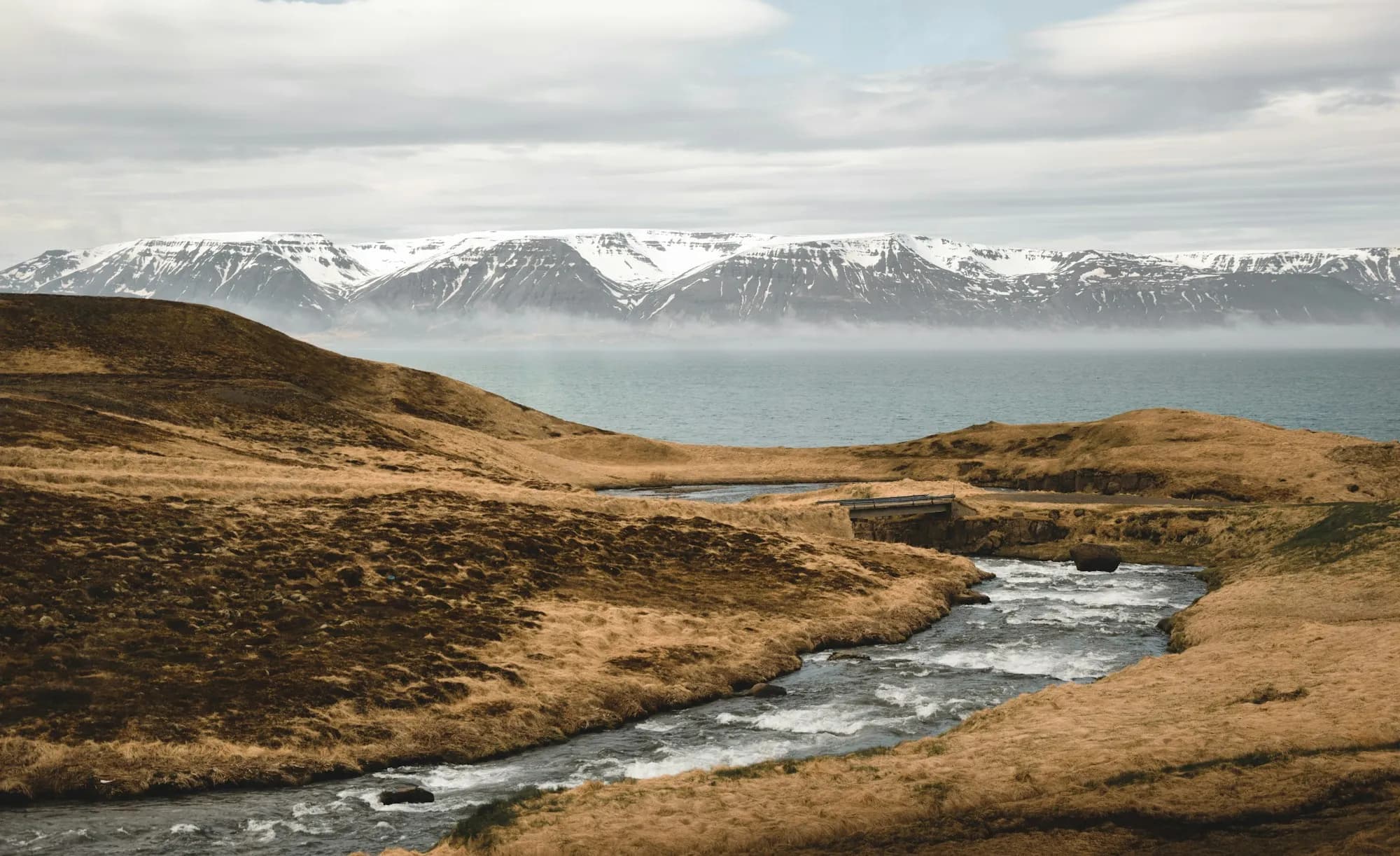 An Icelandic river in the north