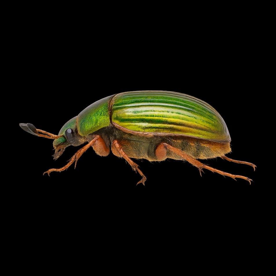 Green Beetle (Manuka) — Adult