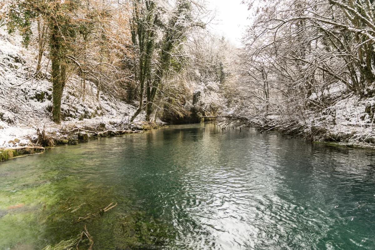 Krupa — Krupa river in winter