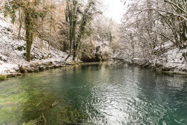 Krupa — Krupa river in winter