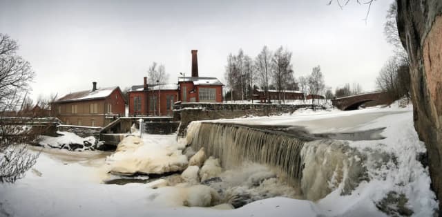 Vantaanjoki — Vanhakaupunki vesiputous (Old Town rapids), Vantaanjoki