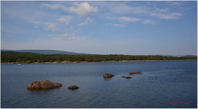 Embalse de la Cuerda del Pozo — Pantano de la Cuerda del Pozo. Soria.