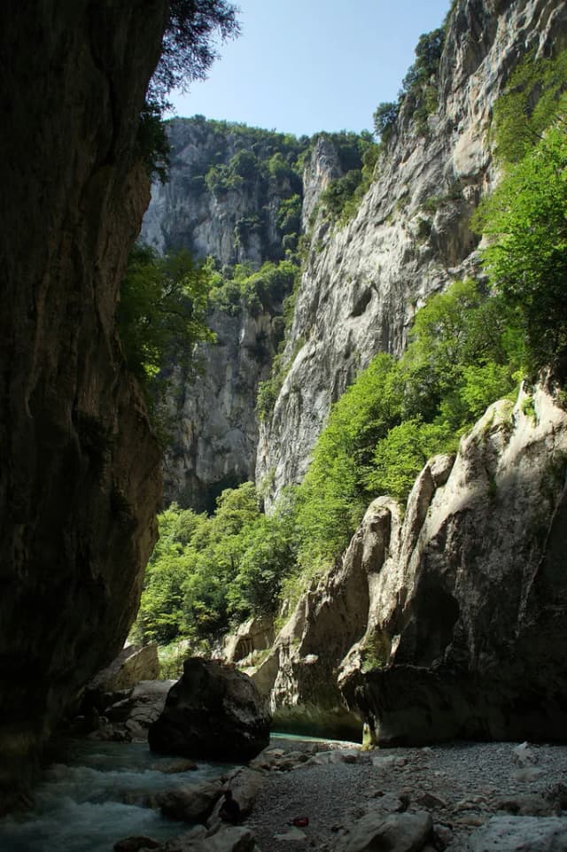 Verdon (Upper, Colmars–Castellane) — DSC00002 - VERDON SCHLUCHT (F)