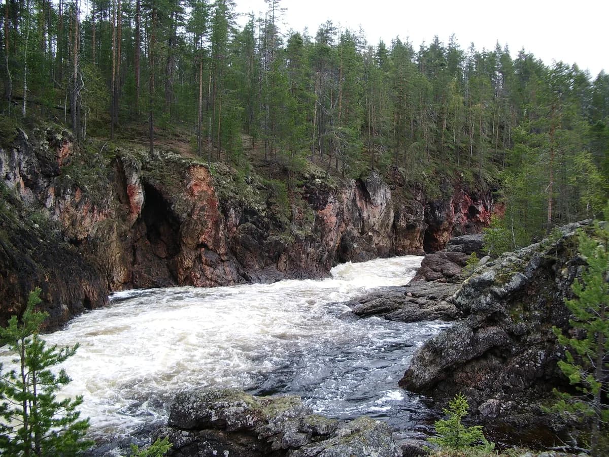 Oulankajoki — Karhunkierros - Kiutakongas2