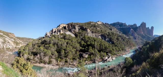 Río Gállego — Río Gállego, Huesca, España, 2023-01-05, DD 12-16 PAN