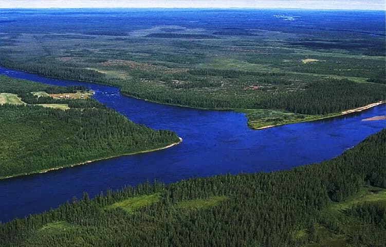 Lainioälven — Palokorva and the rivers Pitkäkoski and Lainioälven