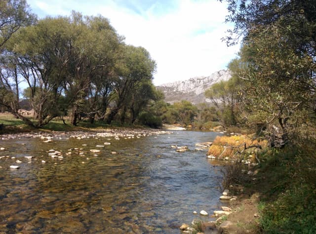 Río Luna — Río Luna por Santa Eulalia de las Manzanas 04