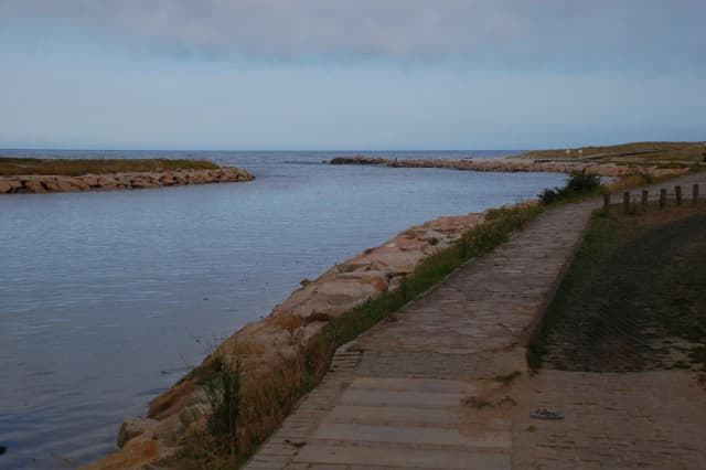 Río Ouro — Desembocadura do río Ouro 21IX2013