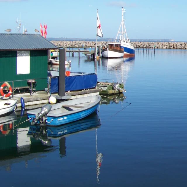 Rügen Bodden (Boddengewässer) — Hafen Glowe