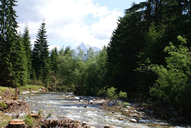 Podbanské, rieka Belá , Vysoké Tatry