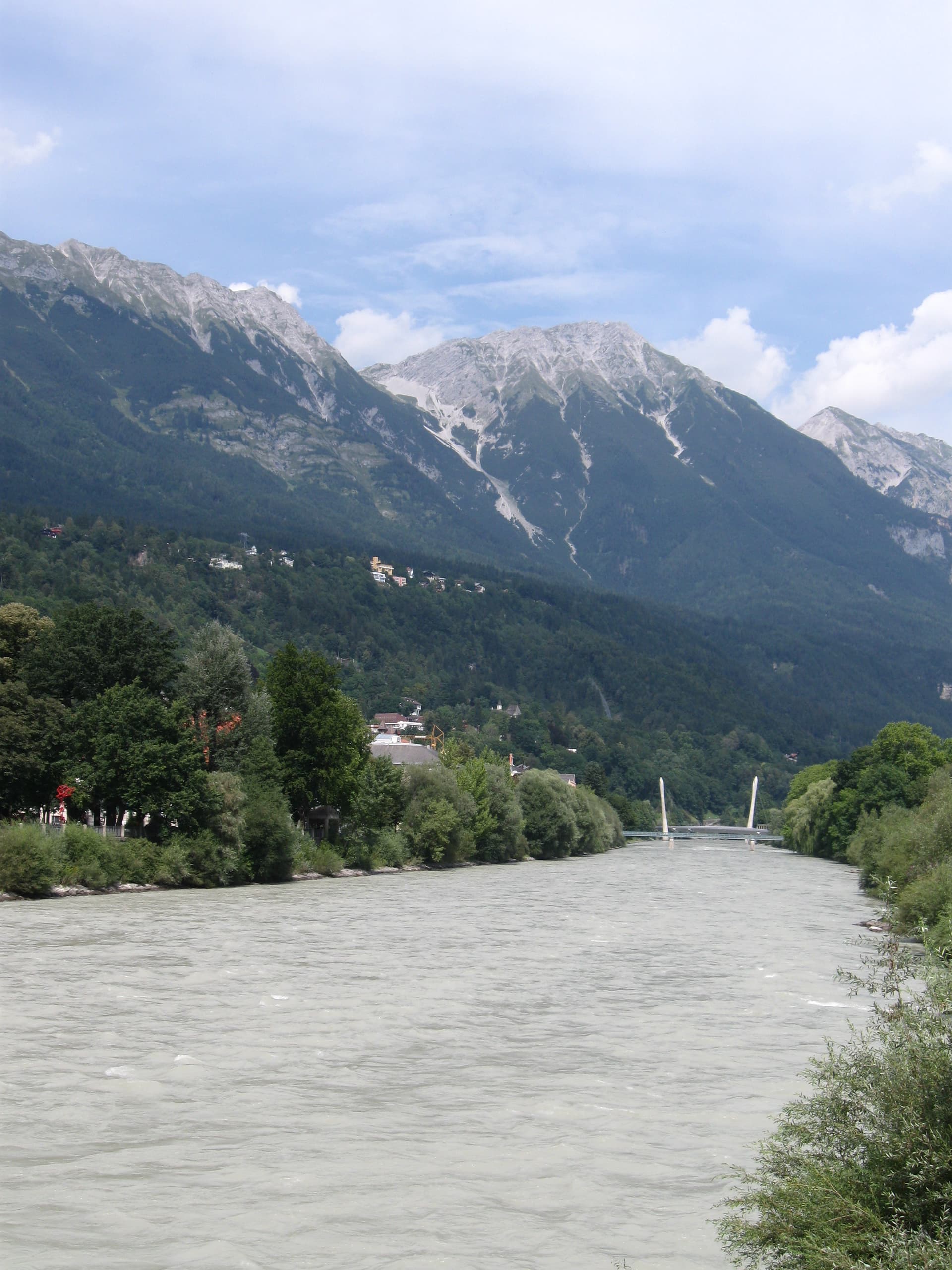 The Inn River in Innsbruck