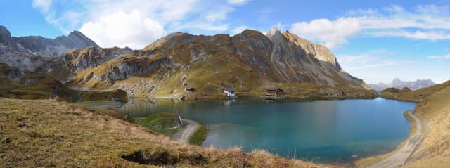 Zürsersee in the Lechquellengebirge
