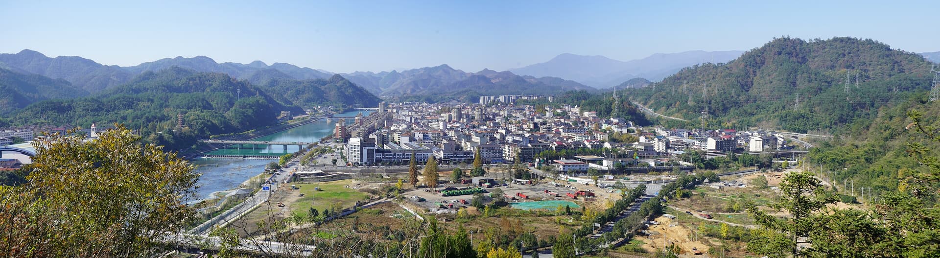 Full View of Changhua Town, Lin'an District 01 2023-11