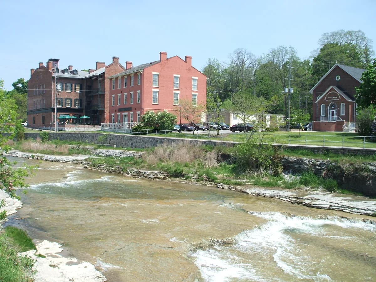 Ganaraska River — 2007.05.30 02 Ganaraska River Port Hope Ontario