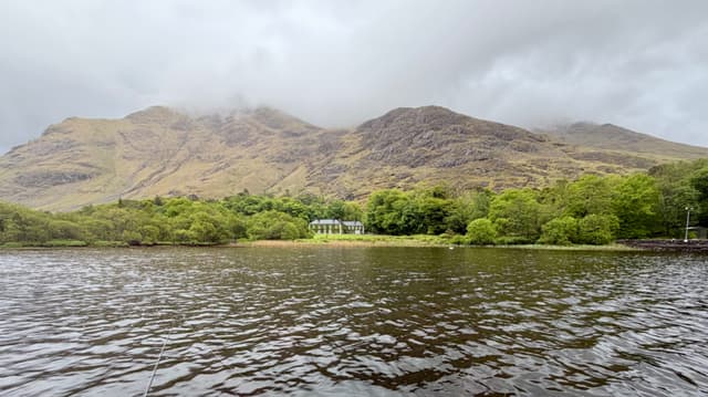 Delphi Lodge from Fin Lough