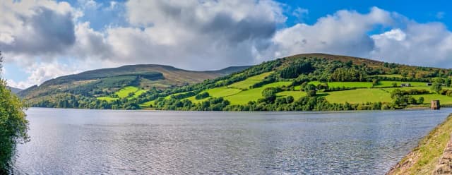 Talybont Reservoir — Talybont Reservoir, Powys, Brecon Beacons National Park