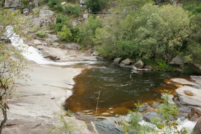 Río Umia — Segade Waterfall, Umia River (Fervenza de Segade)