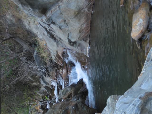 Río Guadalfeo — Río Guadalfeo, en Fuente Agria Bérchules