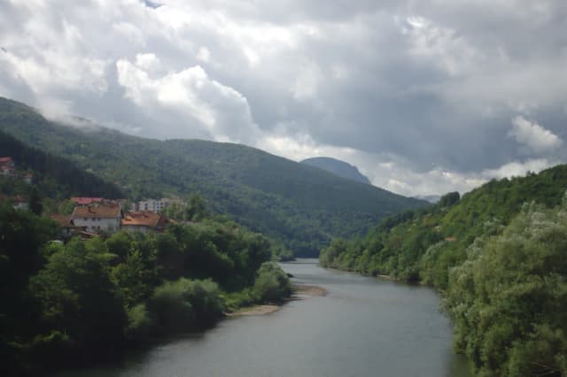 Drina — Foča, řeka Drina