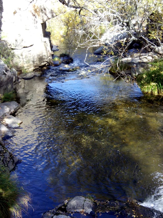 Río Eresma, Sendero de los Reales Sitios, San Ildefonso, Segovia, España, 2014
