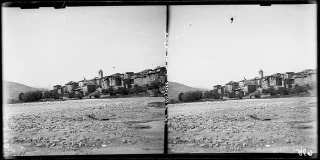 La Seu d'Urgell amb el riu Segre