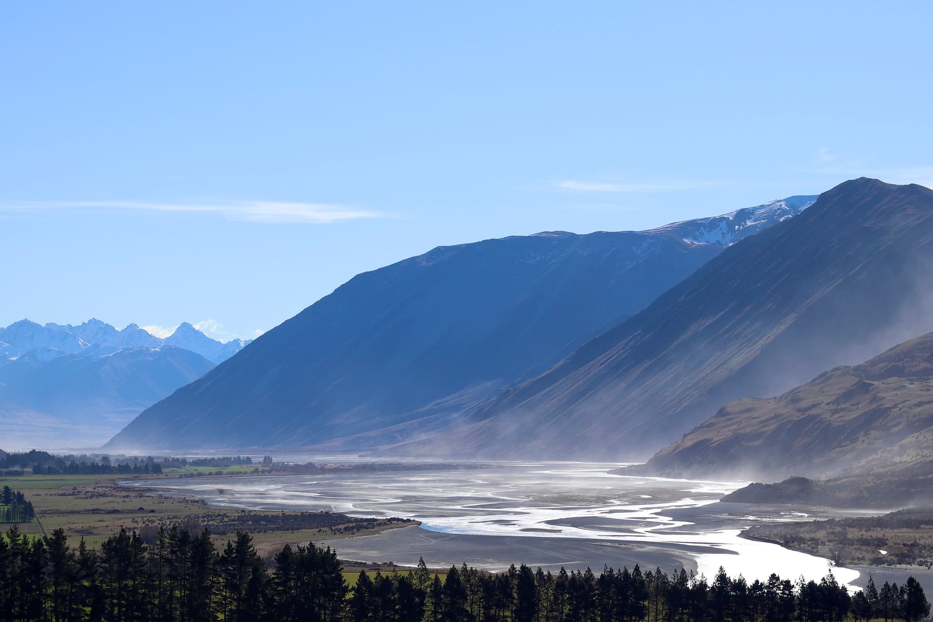 Rangitata gorge, Canterbury, New Zealand