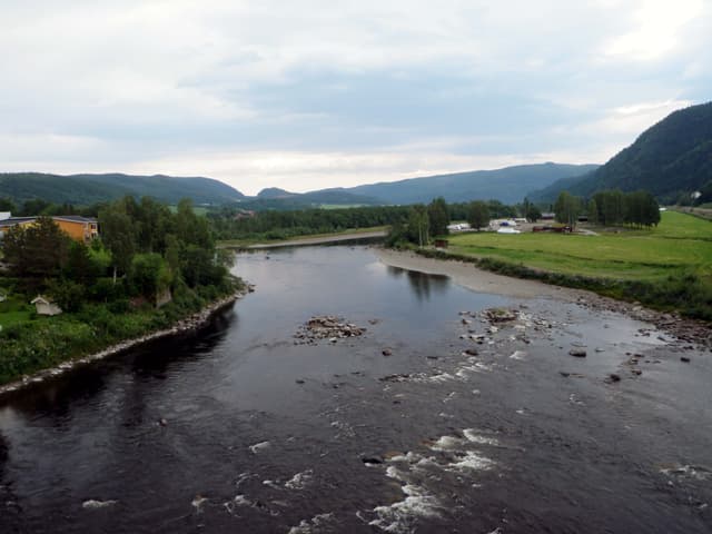 Stjørdalselva at Hegra