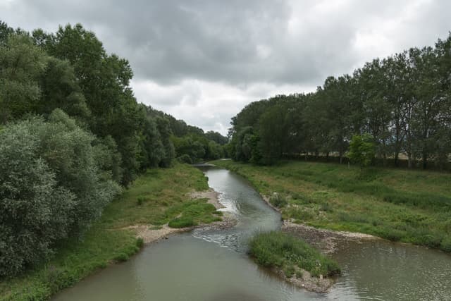 Fiume Sieve - Borgo San Lorenzo, Firenze, Italia - 2 Luglio 2023 01