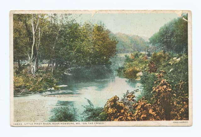 Little Piney River, on the Frisco, Newburgh, Mo