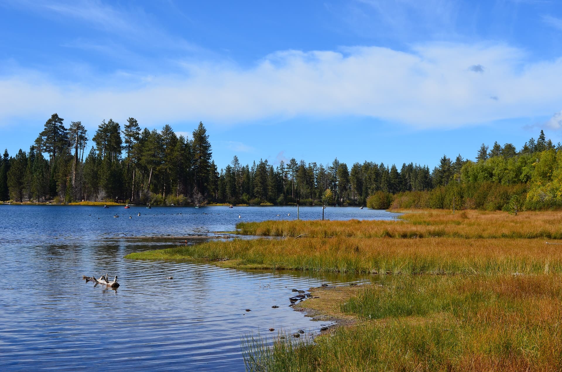 Manzanita Lake Fall Colors