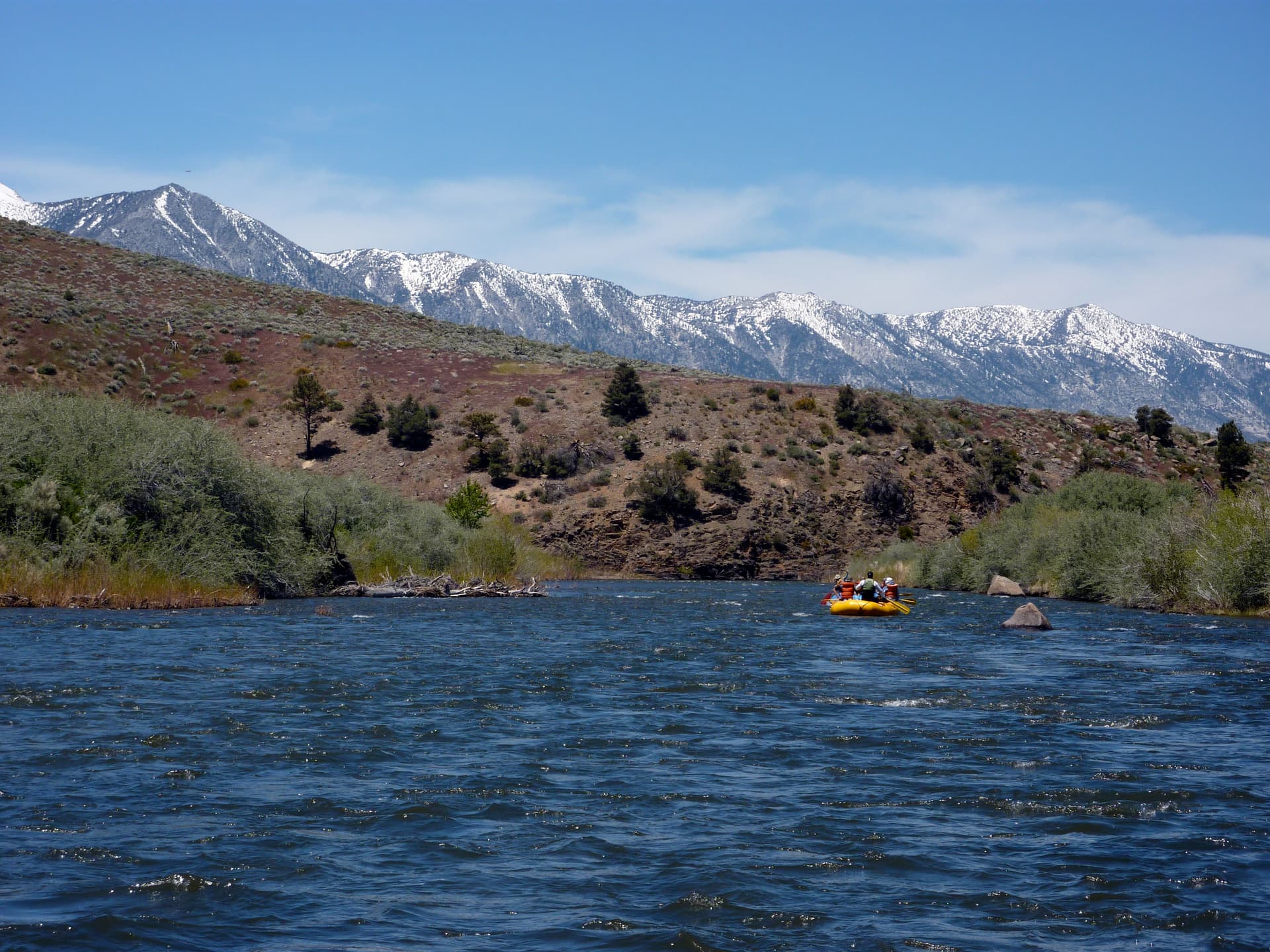 Rafting the East Fork of the Carson River