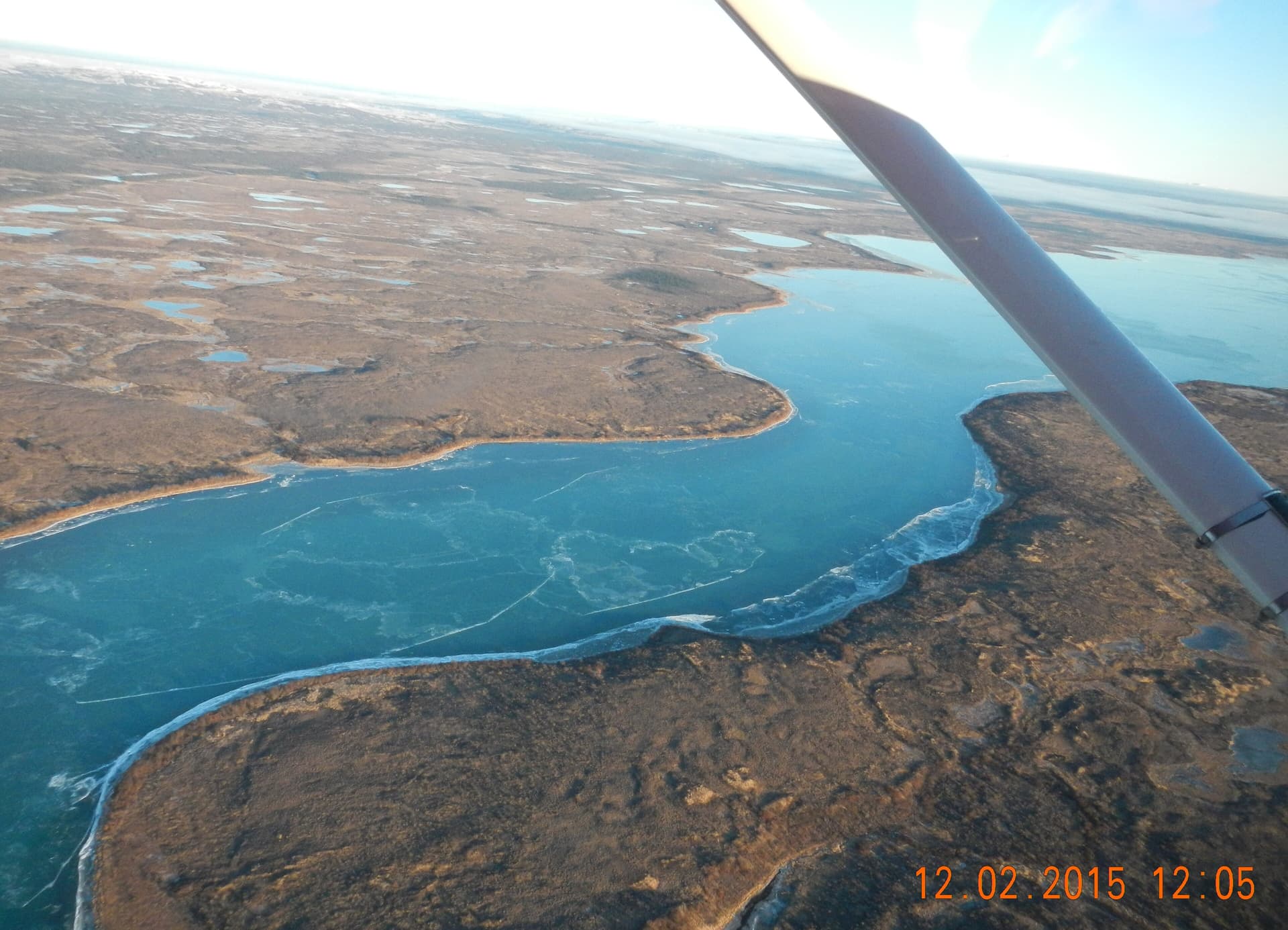 Beginning of Naknek River