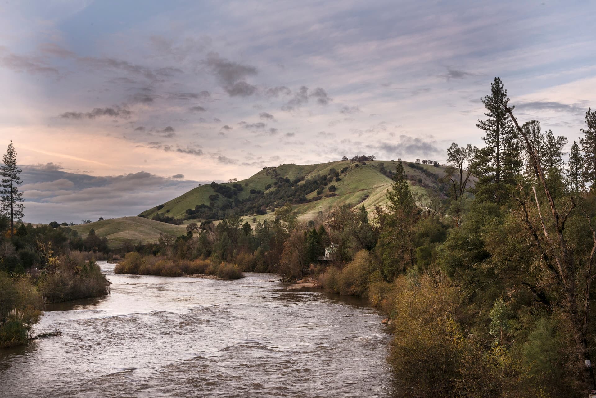 A view of the south fork of the American River at Coloma in El Dorado County, California LCCN2013631014
