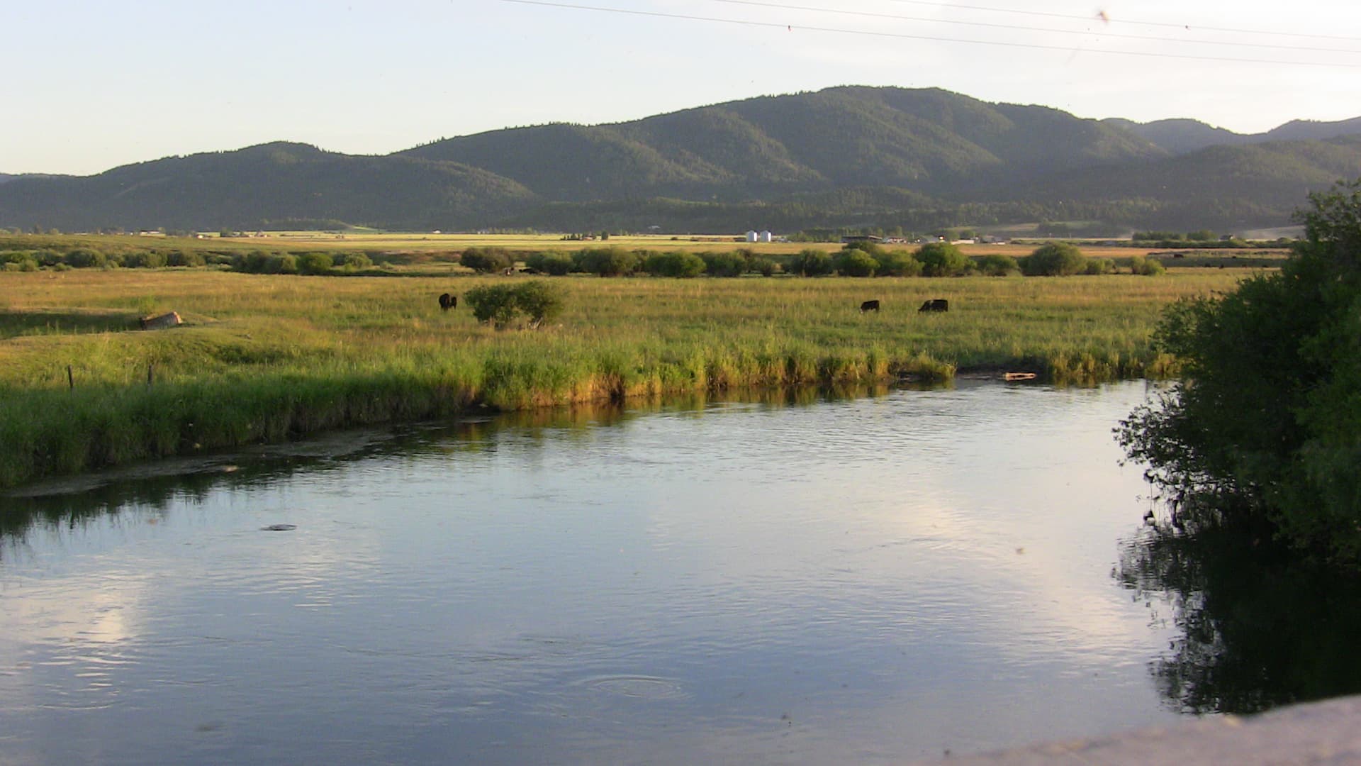 Teton river in South East Idaho