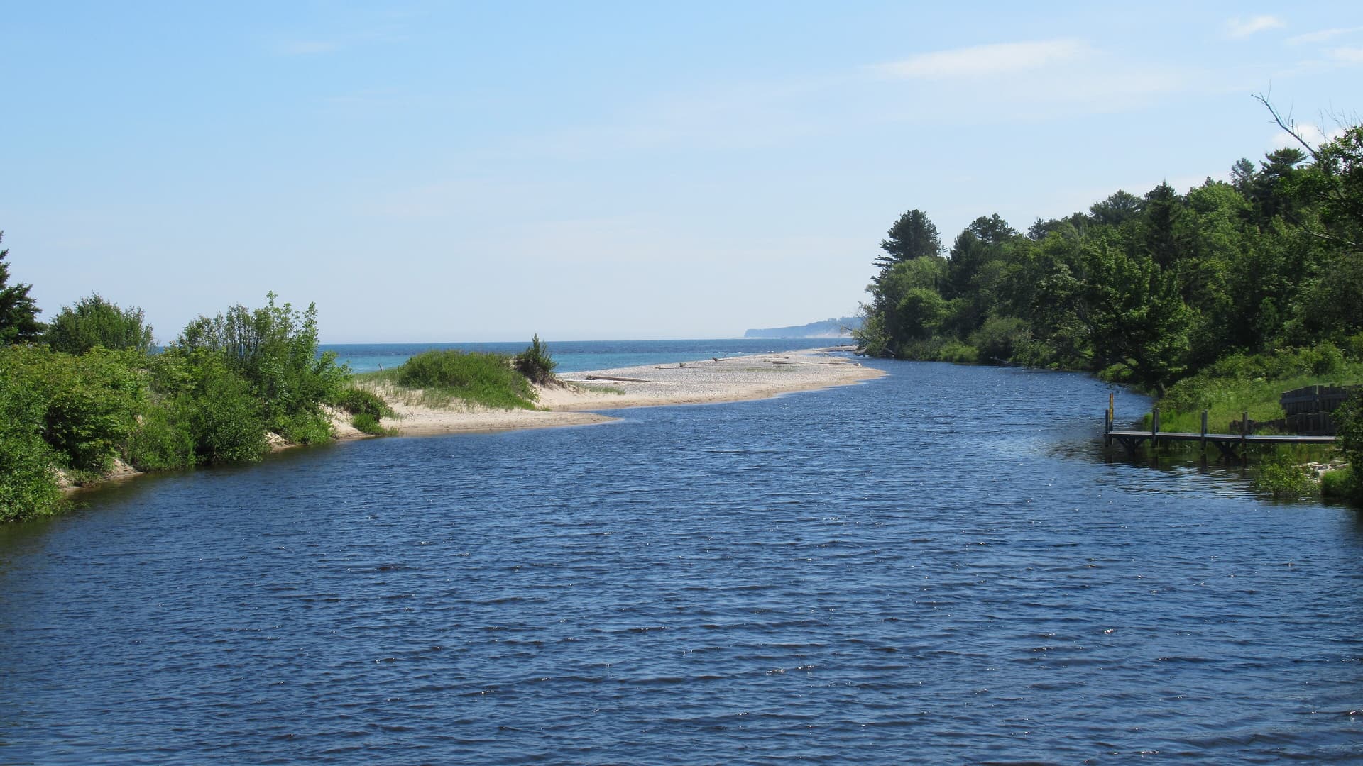 Mouth of the Two Hearted River (June 2021)