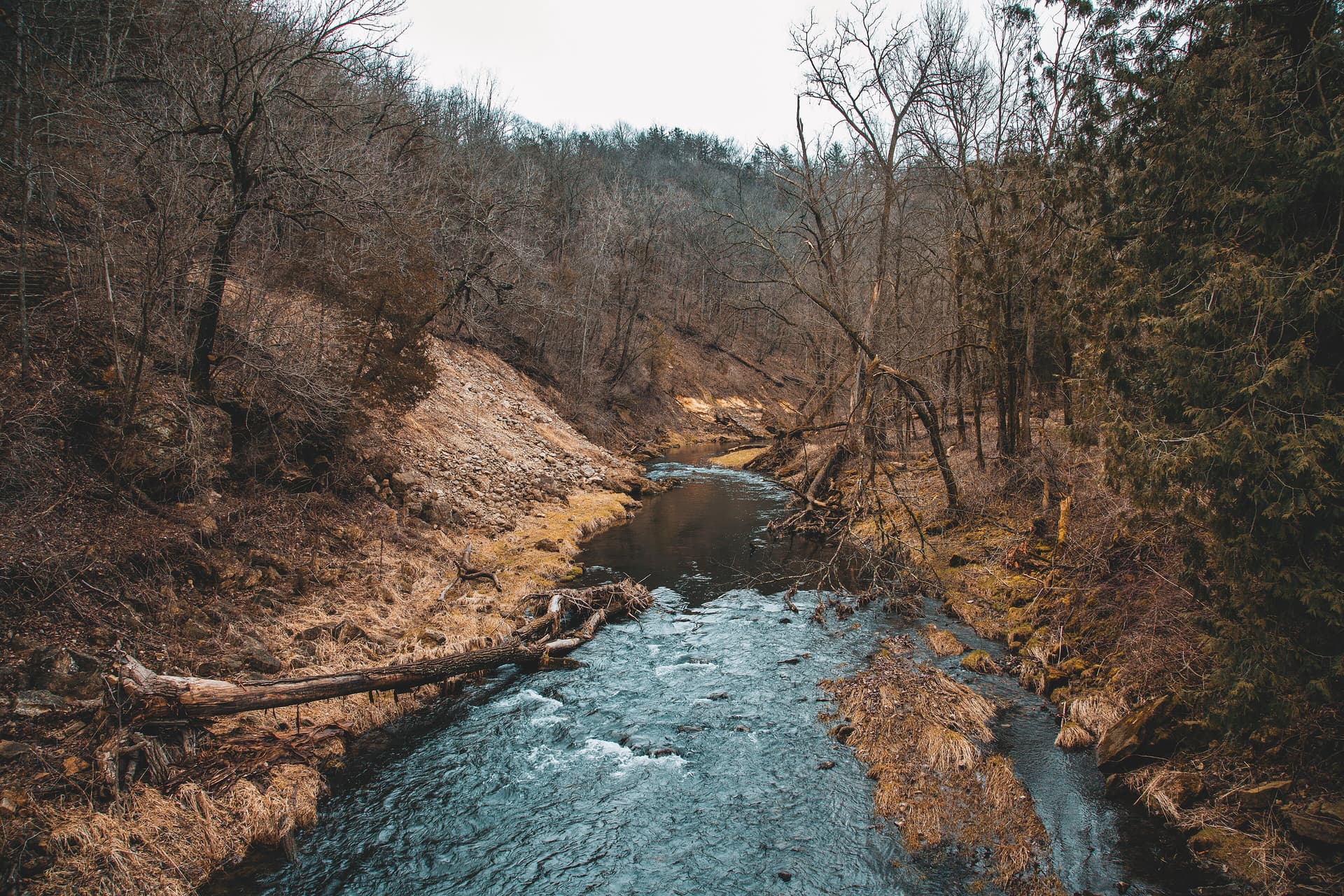 Whitewater River - Whitewater State Park, Minnesota in Spring